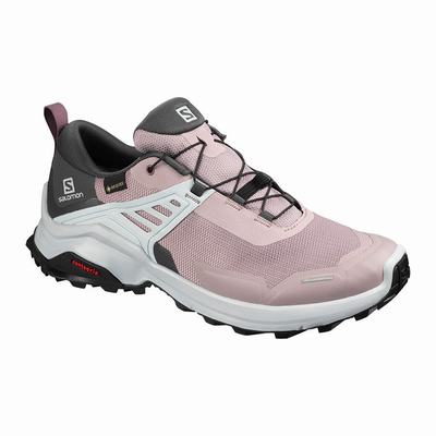 Női Salomon X RAISE GORE-TEX Túracipő SA1283547 Rózsaszín